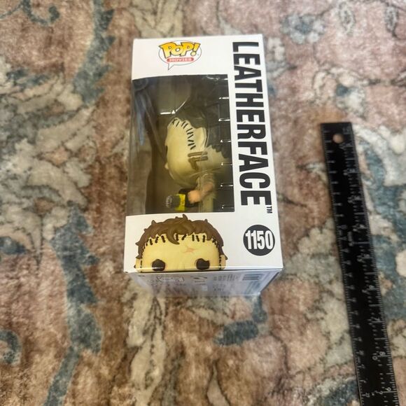 Funko Pop Movies Leatherface Figure with Brown and Yellow Accents - Picture 5 of 7